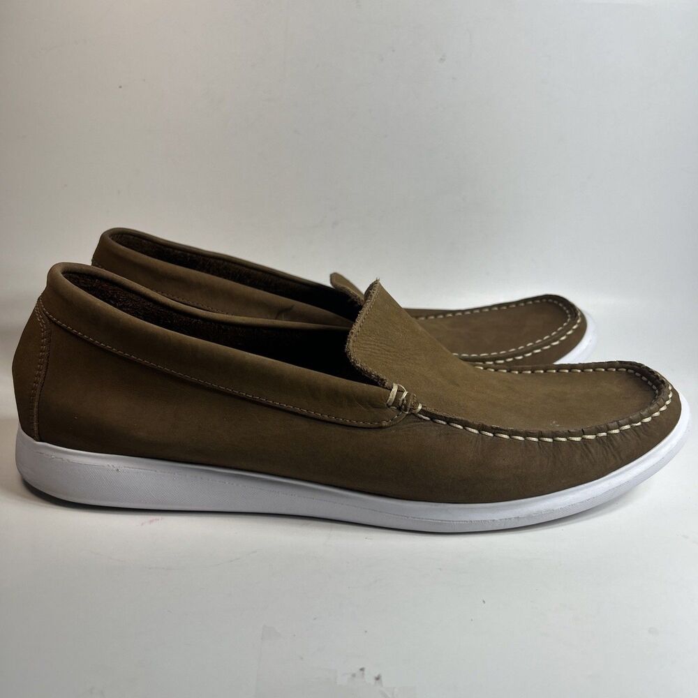 Eastland Men’s Loafers 12 D Brown Tan Lightweight Ramblers Leather Shoes